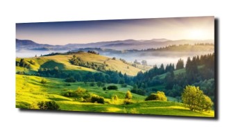 obraz na szkle, panel szklany Łono natury