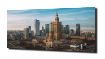 obraz na szkle Pałac kultury w Warszawie