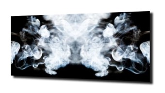 obraz na szkle Abstrakcja sztuka dym 142