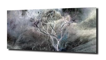 obraz na szkle, panel szklany Ekspresja