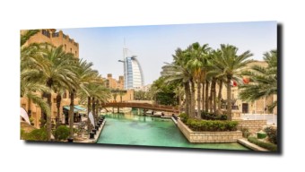 obraz na szkle Luksusowy hotel w Dubaju
