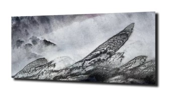 obraz na szkle Fale sztuka ekspresja 54