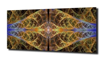 obraz na szkle Abstrakcja pajęczyna 23