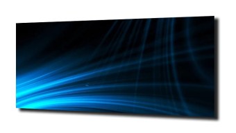 obraz na szkle Abstrakcja niebieska 39