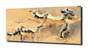 obraz na szkle Abstrakcja pustynia 177