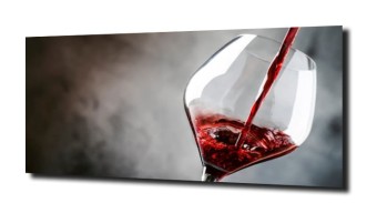 obraz na szkle, Panel szklany Wino 64