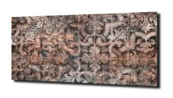 obraz na szkle Mozaika vintage wzory