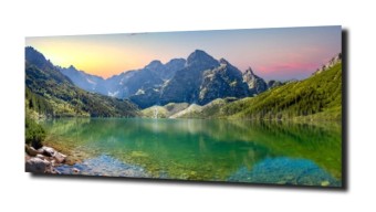 obraz na szkle Widok na Morskie Oko