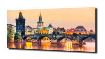 obraz na szkle Stare miasto -Praga