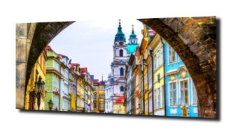 obraz na szkle Stare miasto -Praga
