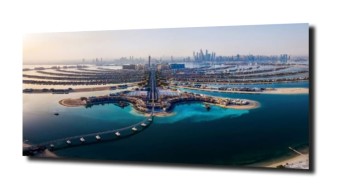 obraz na szkle Wyspa Palma - Dubaj