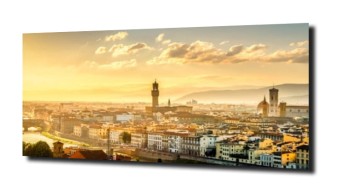 obraz na szkle Panorama Florencji