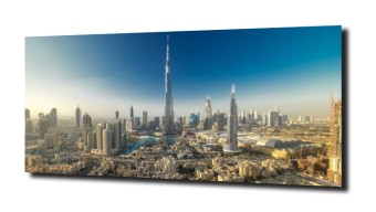 obraz na szkle Śródmieście Dubaju