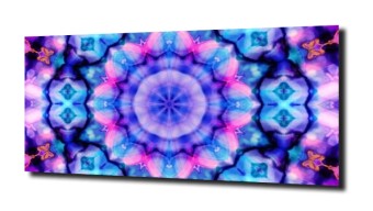 obraz na szkle Abstrakcja mandala