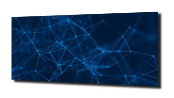 obraz na szkle Abstrakcja sieć 27