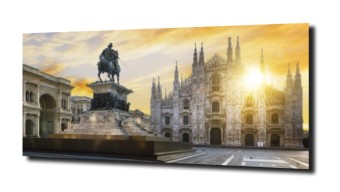 obraz na szkle The Spirit Milano