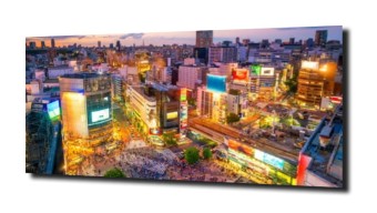 obraz na szkle Tokio miasto Azja