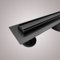 Odpływ liniowy wąski GS50 czarny mat rozmiar: 60 cm-fot.6