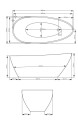 Wanna wolnostojąca Besco Goya Swiss Liniger W622 rozmiar: 160x70 cm-7.jpg
