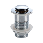 Korek metalowy niski do umywalki lub bidetu K3