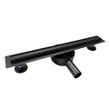 Odpływ liniowy wąski GS50 czarny mat rozmiar: 90 cm-fot.1