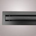 Odpływ liniowy wąski GS50 czarny mat rozmiar: 90 cm-fot.3