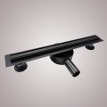 Odpływ liniowy wąski GS50 czarny mat rozmiar: 120 cm-fot.2