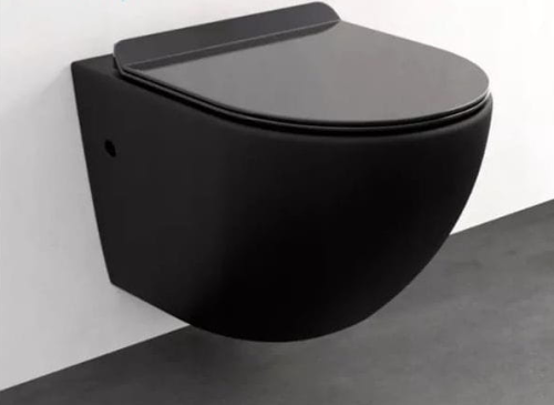 Misa WC podwieszana Clarisa BLACK Swiss Liniger-fot.1