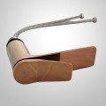 Bateria umywalkowa niska złota Rose Swiss Liniger B3006-fot.6