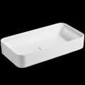 Umywalka nablatowa G407 ceramiczna rozmiar: 77x40,5 cm-fot.2