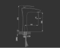 Bateria umywalkowa wysoka Pia Swiss Liniger B3010-fot.3