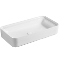 Umywalka nablatowa G407 ceramiczna rozmiar: 77x40,5 cm-fot.1