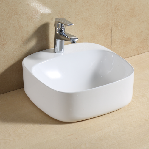 Umywalka nablatowa G987 ceramiczna rozmiar: 42x40 cm-fot.1