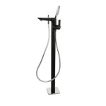 Bateria wannowa stojąca czarna SQ55