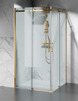 Kabina Dwustronnie Przesuwna U20 Złoty Połysk