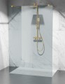 scianka prysznicowa wolnostojaca walkin T92 zloty mat zdjecie 1