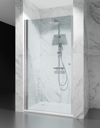 drzwi prysznicowe dla niepelnosprawnych wahadlowe DV4000D zd1