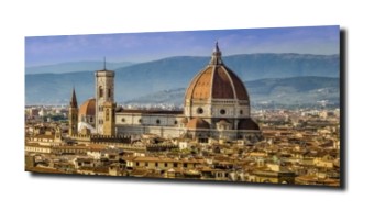 obraz na szkle Panorama na miasto Florencja