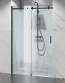 Drzwi Prysznicowe Przesuwne 120 cm Czarne D20 zd 1