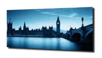 obraz na szkle, panel szklany Serce Londynu