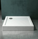 Kwadratowy brodzik akrylowy Wysoki 14cm AL07