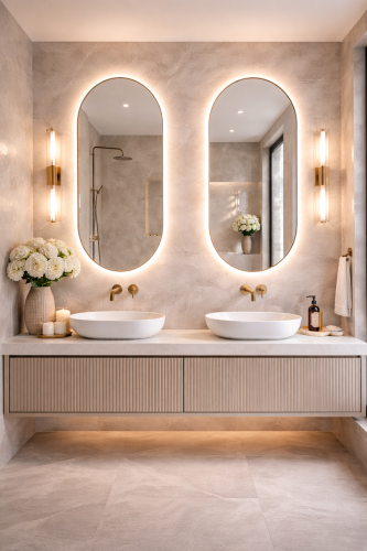 Lustro owalne podświetlane COCO 120x70cm