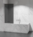 parawan nawannowy jednoskrzydlowy szklany grafitowy PNW1155 swiss liniger zdjecie 1 szklana lazienka