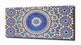 obraz na szkle Mozaika wzór geometryczny 26