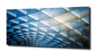 obraz na szkle, panel szklany Szklany dach